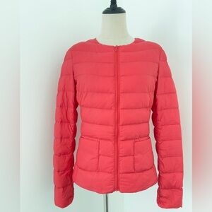 United Colors of Benetton pinkish/red puffer jacket, size Italy 42 (US S)